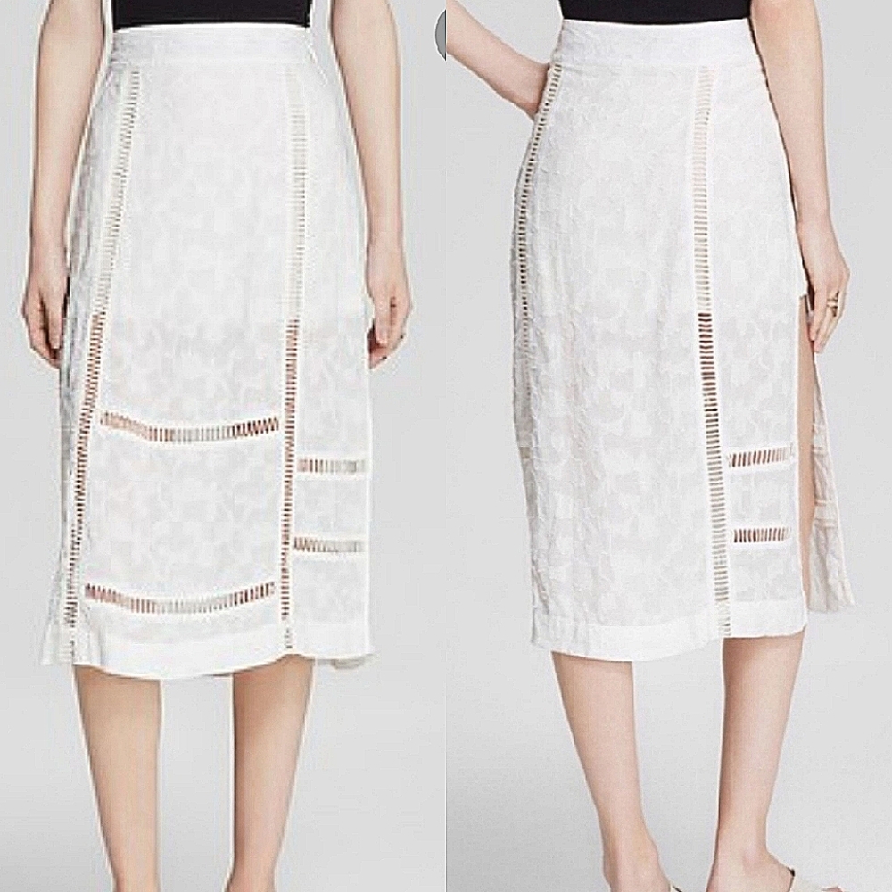 NWT🦋 Free People Love will Save You Midi Skirt, Size 10 - Picture 3 of 12